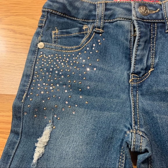 Beautees Embellished Jeans- 4 - Picture 3 of 5